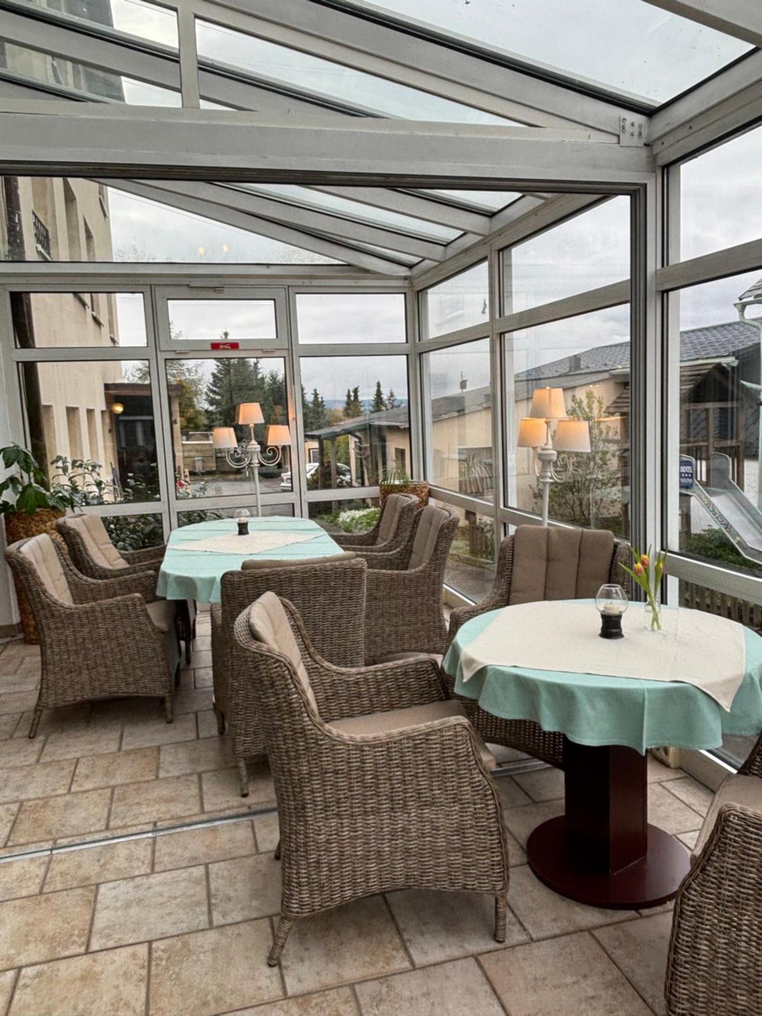 Hotel Burghof Oberweißbach Exteriér fotografie